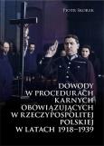 Okładka książki Dowody w procedurach karnych obowiązujących w...