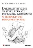 Okładka książki Dylematy etyczne na styku edukacji i środowiska...
