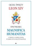Okładka książki Encyklika Magnifica Humanitas. W trosce o osobę...