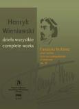 Okładka książki Fantaisie brillante na skrzypce i orkiestrę op.20