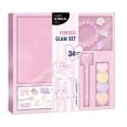 Opakowanie Glam Set lawendowy 37el KIDEA