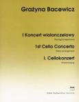 Okładka książki I Koncert wiolonczelowy