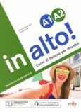 Okładka książki In alto! A1-A2 ćwiczenia do włoskiego