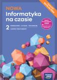 Okładka książki Informatyka LO 2 Informatyka na czasie Podr. ZP