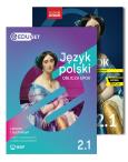 Okładka książki J. polski LO 2.1 Oblicza epok Eduset + podr ZPiR