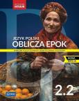 Okładka książki J.polski LO Oblicza epok 2/2 ZPiR w.2025 WSIP