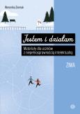 Okładka książki Jestem i działam Zima Materiały dla uczniów z niepełnosprawnością intelektualną