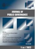 Okładka książki Journal of Public Governance 1/2022