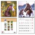 Opakowanie Kalendarz 2026 30x60 13 planszowy Konie