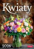 Opakowanie Kalendarz 2026 A4 Wieloplanszowy Kwiaty