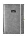 Opakowanie Kalendarz 2026 A5 LUX dzienny szary V4 K-A5D L