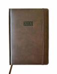 Opakowanie Kalendarz 2026 A5 LUX tygodniowy brązowy V3 K-A5T L
