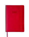 Opakowanie Kalendarz 2026 A5 LUX tygodniowy czerwony V6 K-A5T L