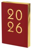 Okładka książki Kalendarz 2026 Art A5 DNS czerwony
