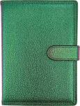 Opakowanie Kalendarz 2026 B5 dzienny z zapięciem hologram zielony