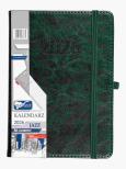 Opakowanie Kalendarz 2026 B6 dzienny Jazz zielony