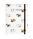Opakowanie Kalendarz 2026 B6 dzienny Psy