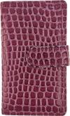 Opakowanie Kalendarz 2026 B6 dzienny z zapięciem krokodyl fioletowy