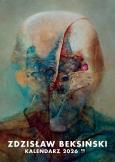 Okładka książki Kalendarz 2026 Beksiński A3 wzór 10