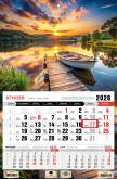 Opakowanie Kalendarz 2026 jednodzielny mazury