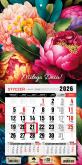Opakowanie Kalendarz 2026 jednodzielny mini kwiaty