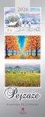 Opakowanie Kalendarz 2026 pocztówkowy 12,5x33cm Pejzaże...