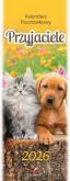 Opakowanie Kalendarz 2026 pocztówkowy 12,5x33cm Przyjaciele