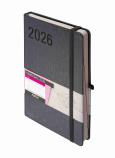 Okładka książki Kalendarz 2026 Rubi A5 DNS grafitowy