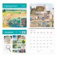 Opakowanie Kalendarz 2026 ścienny 30x30 Impresjonizm HELMA