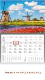 Opakowanie Kalendarz 2026 ścienny jednodzielny Wiatraki