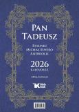 Okładka książki Kalendarz 2026 ścienny Pan Tadeusz