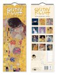 Opakowanie Kalendarz 2026 ścienny paskowy Gustav Klimt