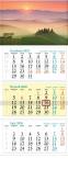 Opakowanie Kalendarz 2026 ścienny trójdzielny Toskania