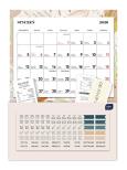 Opakowanie Kalendarz 2026 ścienny z kieszonką 22x31cm Bright