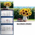 Opakowanie Kalendarz 2026 trójdzielny słoneczniki