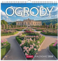 Opakowanie Kalendarz 2026 wieloplanszowy kwadrat Ogrody