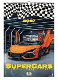 Opakowanie Kalendarz 2027 A3 ścienny super cars