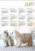 Opakowanie Kalendarz 2027 jednoplanszowy Przyjaciele (10szt)