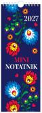 Opakowanie Kalendarz 2027 notatnikowy 33x12,5cm Folk