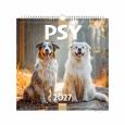 Opakowanie Kalendarz 2027 ścienny Psy 33x33