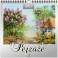 Opakowanie Kalendarz 2027 wieloplanszowy 33x33cm Pejzaże