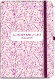 Okładka książki Kalendarz Nauczyciela 2025/2026 A5 TDW Kwiatowy