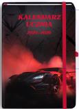 Okładka książki Kalendarz Ucznia 2025/2026 B6 TNS Samochód