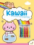 Okładka książki Kawaii kolorowanki. Żółta