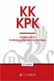 Okładka książki KK. KPK. Kodeks karny. Kodeks postępowania karnego. Edycja Prokuratorska wyd. 49