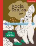 Okładka książki Kocia Szajka i czarne złoto. Kolorowanka z pazurem