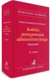 Okładka książki Kodeks postępowania administracyjnego. Komentarz