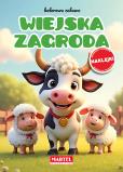 Okładka książki Kolor5owa zabawa. Wiejska zagroda z naklejkami