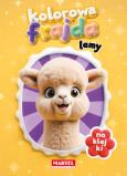 Okładka książki Kolorowa frajda. Lamy z naklejkami