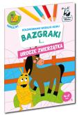 Okładka książki Kolorowanie według kodu. Bazgraki i urocze zwierzątka. Kapitan Nauka